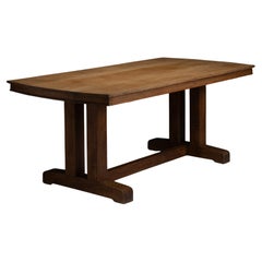 Oak Refectory Table, England circa 1930