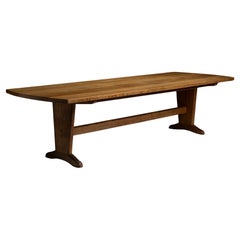 Oak Refectory Table, England circa 1930