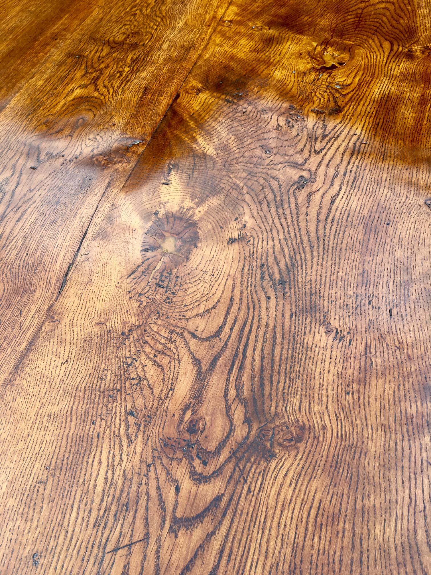 Country Oak Refectory Table, English, circa 1920