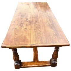 Oak Refectory Table, English, circa 1920 Oak Refectory Table, English, circa 1920