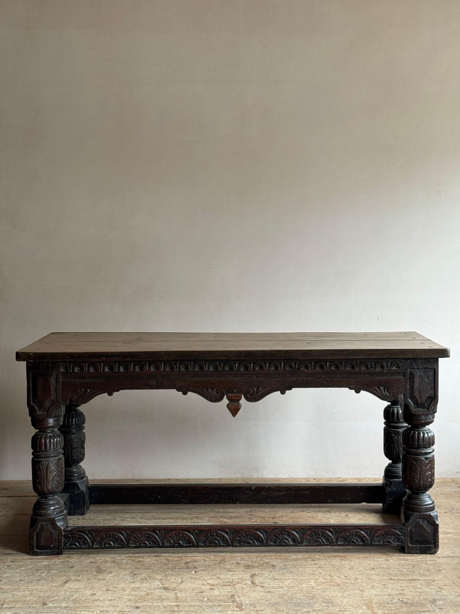 Tavolo da refettorio in Oak In condizioni buone in vendita a Grange-Over-Sands, GB