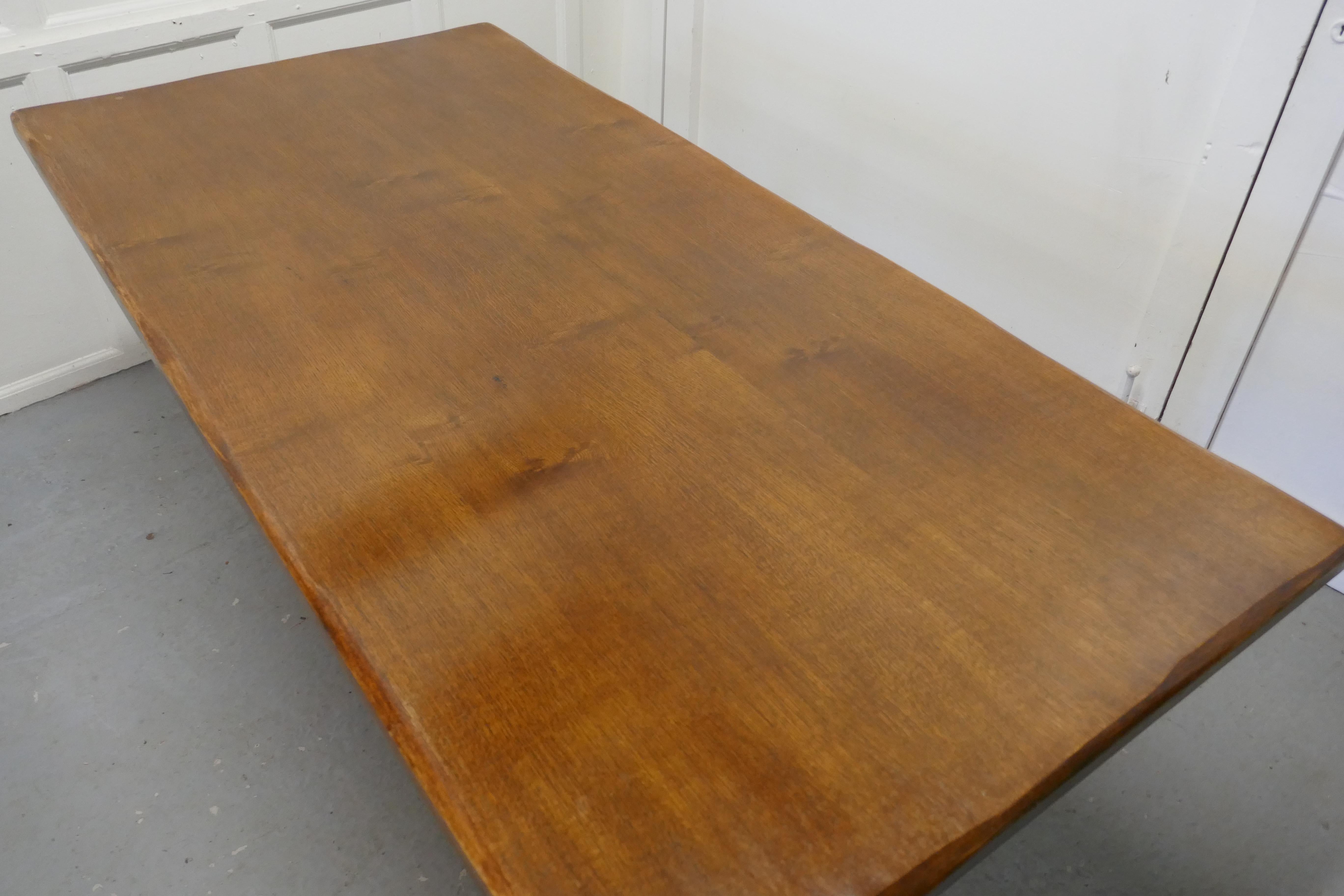 Country Oak Refectory Table For Sale