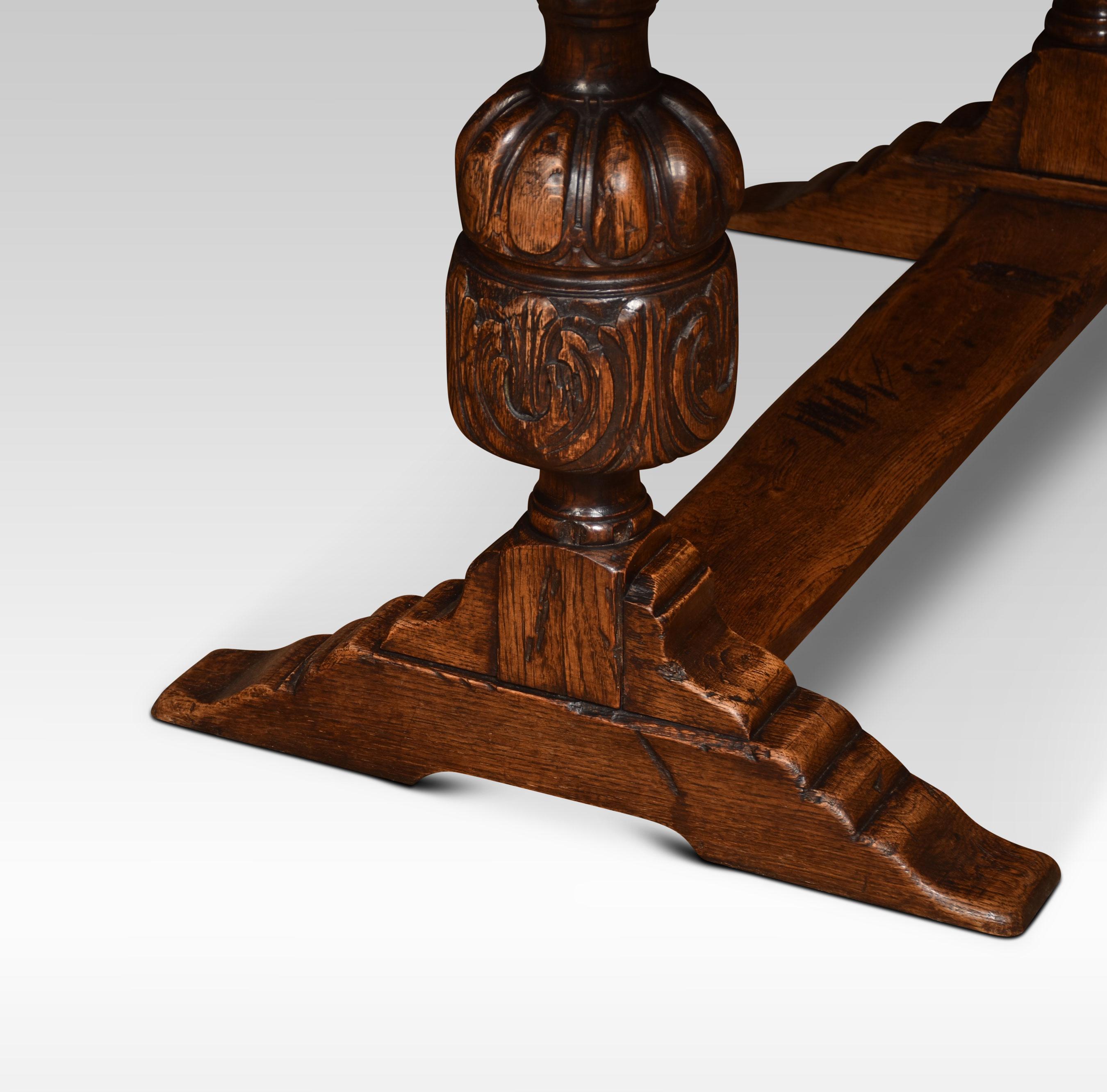 antique refectory table