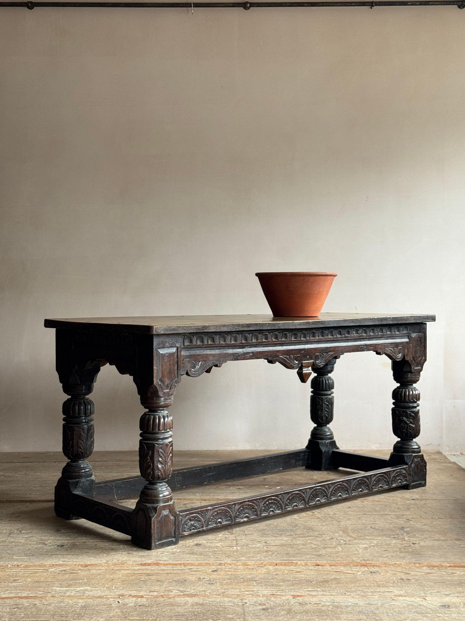 Tavolo da refettorio in Oak in vendita 2