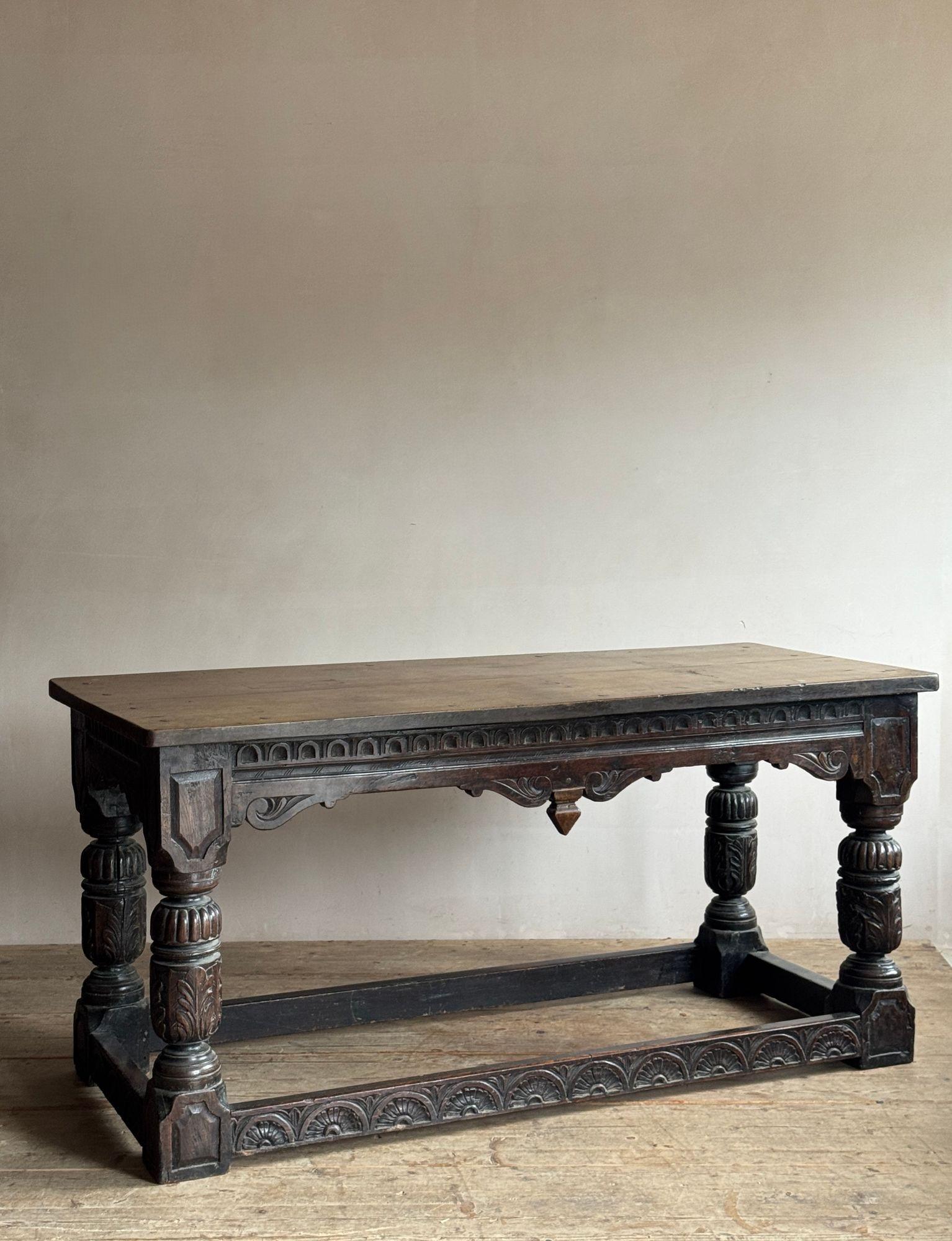 Tavolo da refettorio in Oak in vendita 4