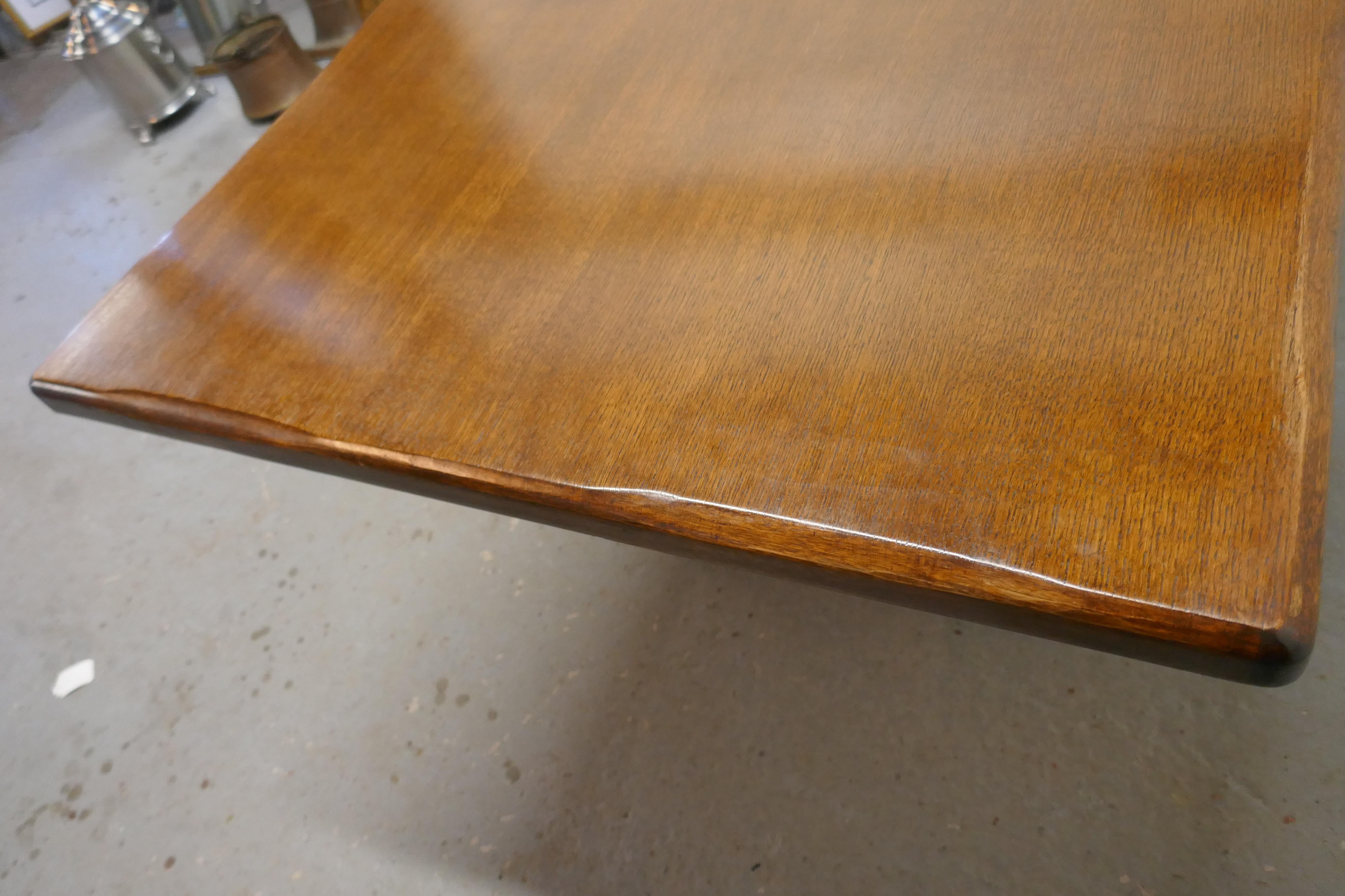 Oak Refectory Table For Sale 3