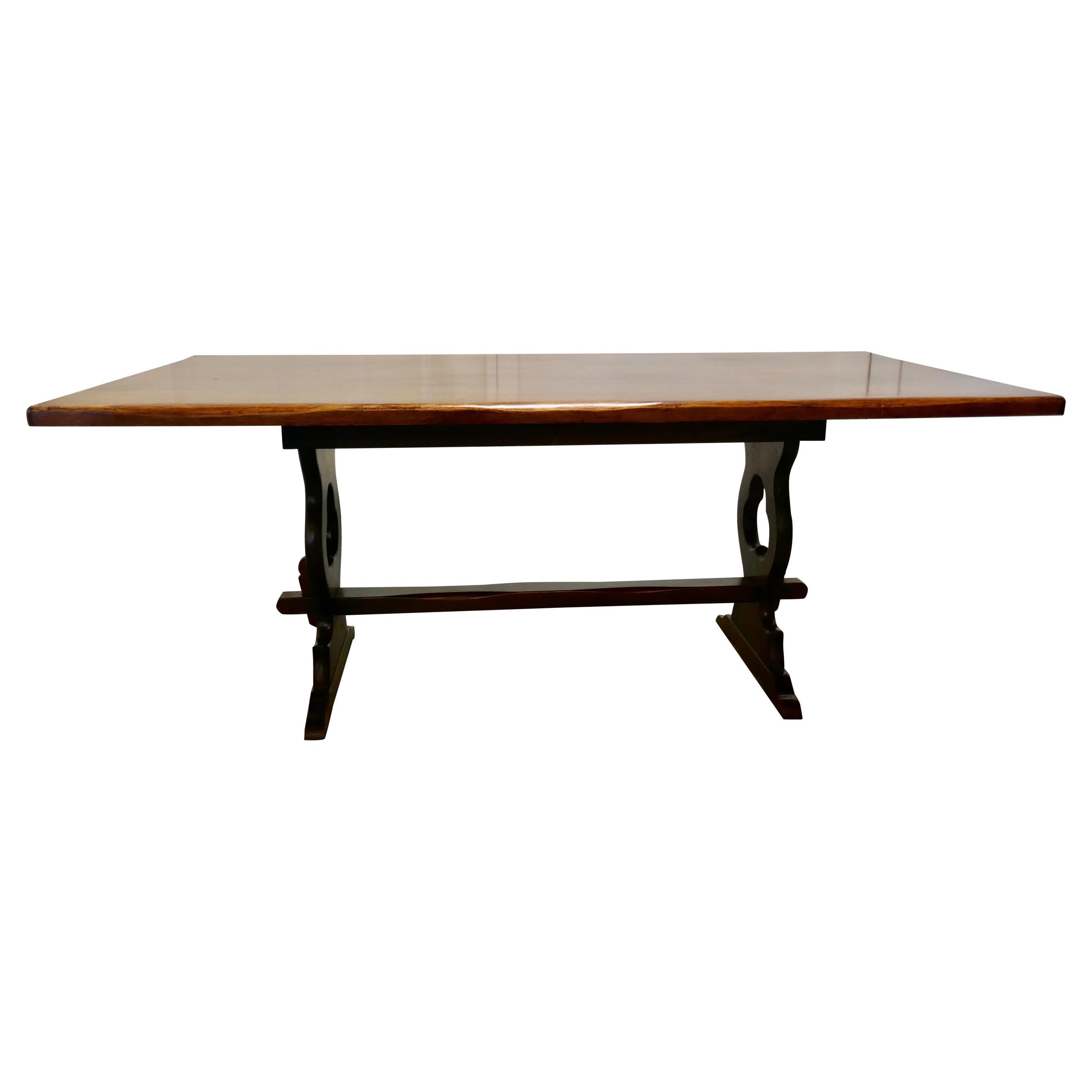 Oak Refectory Table For Sale
