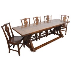 Antique Oak refectory table