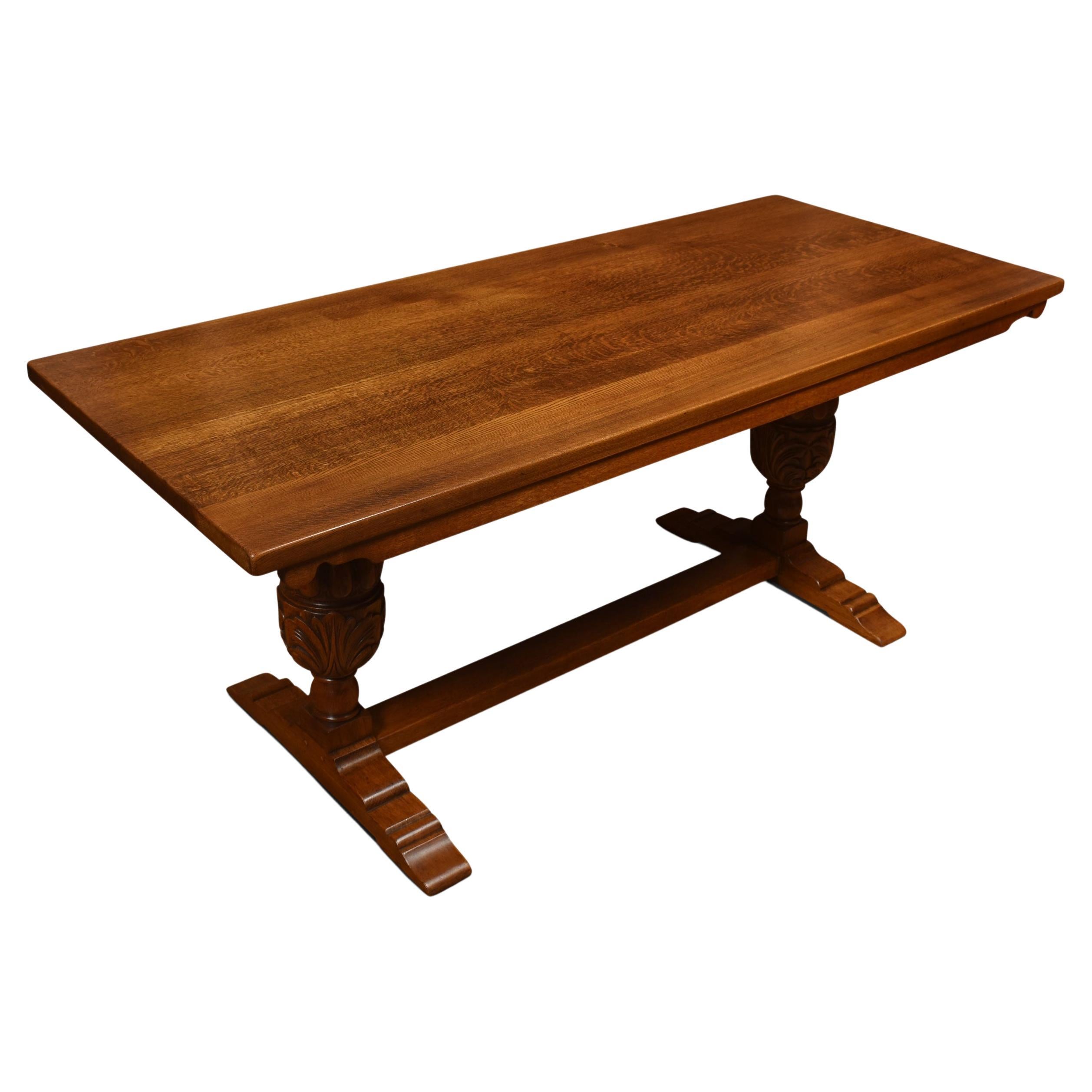 Oak Refectory Table