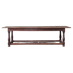 Oak Refectory Table, Late 18th Century