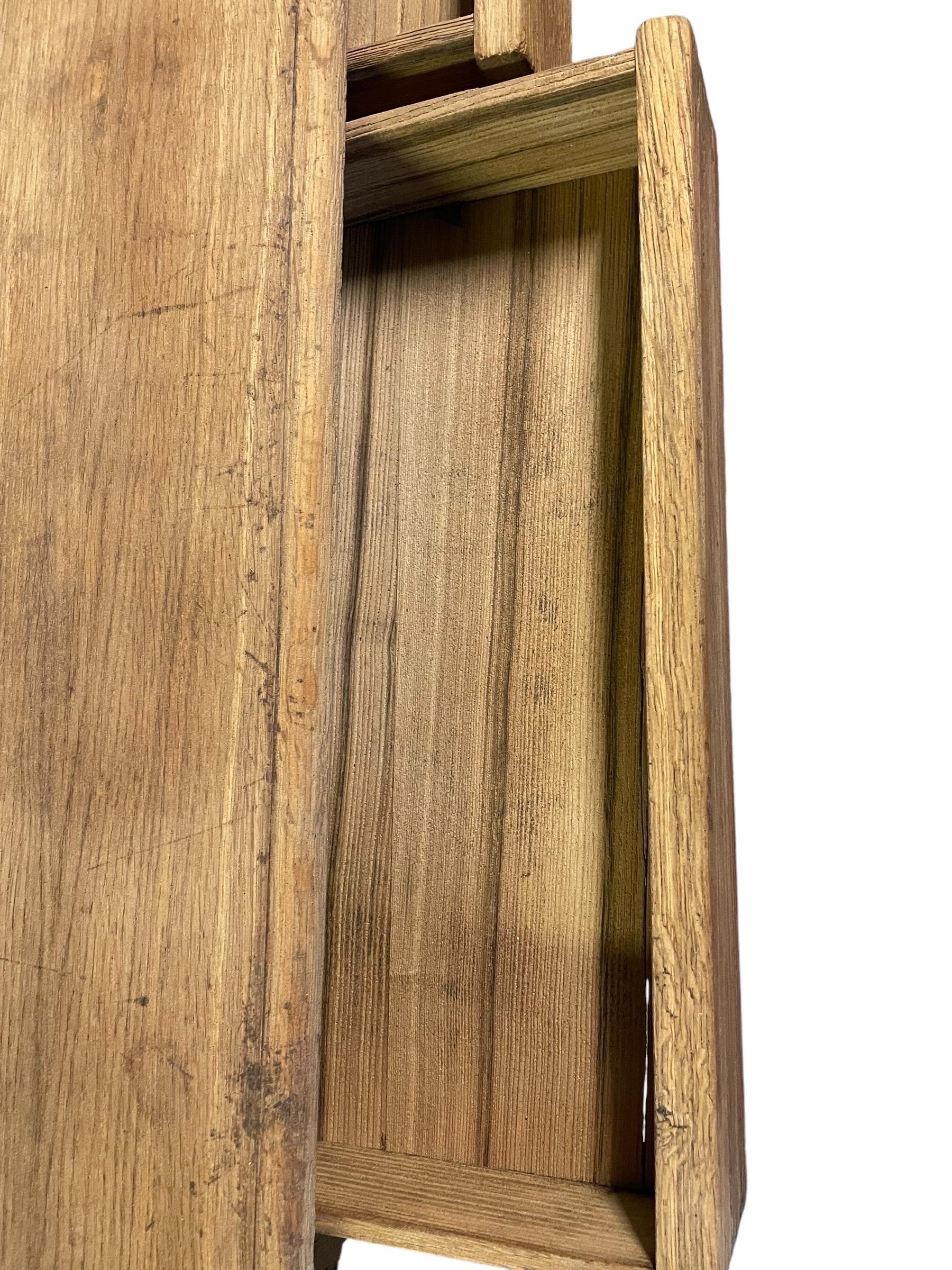 Table basse à tiroirs en Oak Revive en vente 1