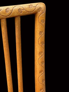 Oak Rocking Chair Model ML33 by Hans J.Wegner for Mikael Laursen