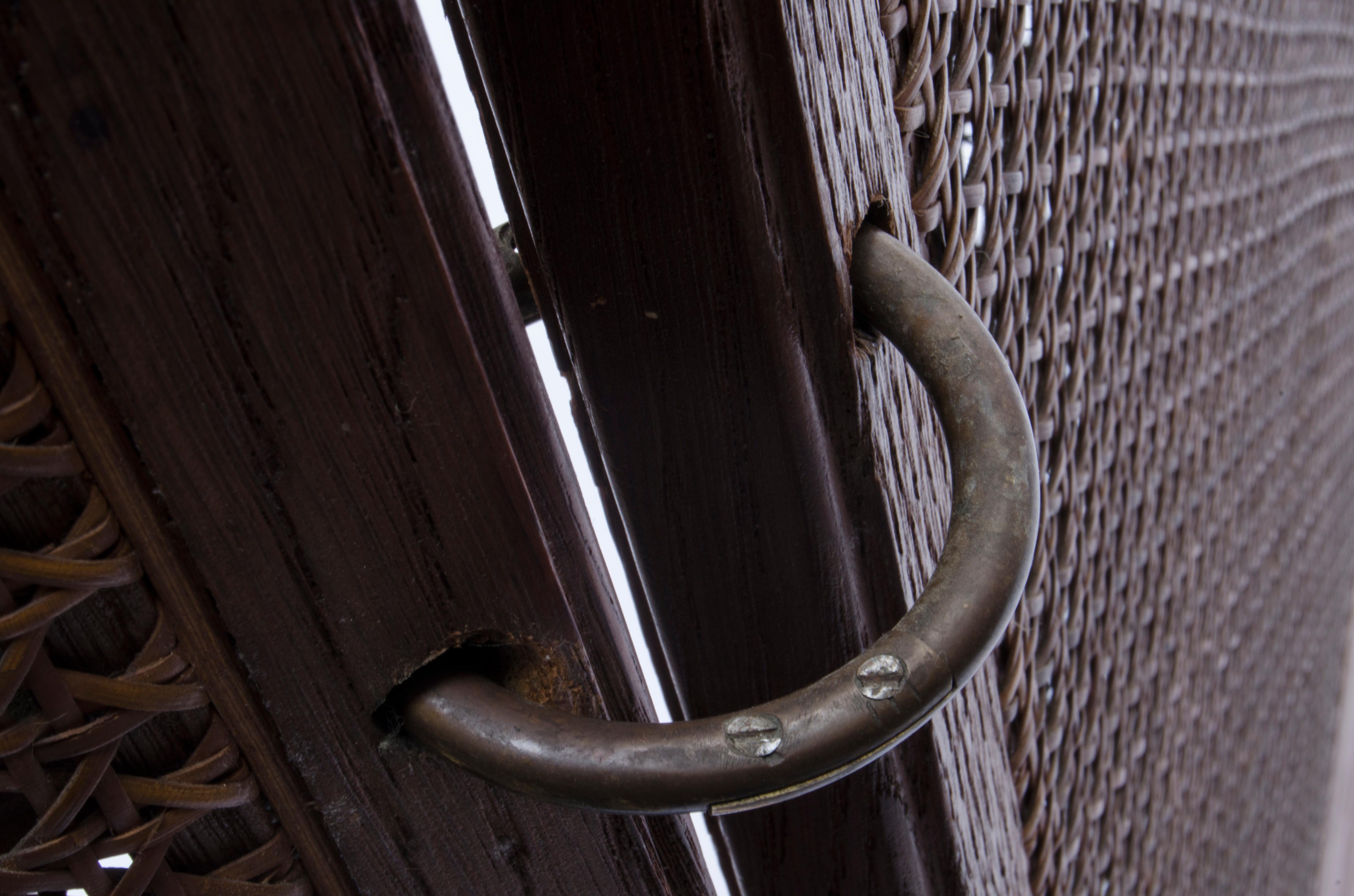 Francese Paravento Oak di Jean-Michel Frank in vendita