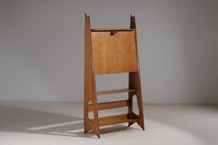 Sekretär aus Eiche von Pierre Cruège, Frankreich, um 1950