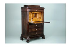 Oak secretary, Northern Europe, around 1870.