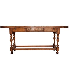 Serving Table, Dining Table Oak Unique Design by Garners