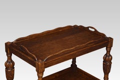 Oak Serving Trolley