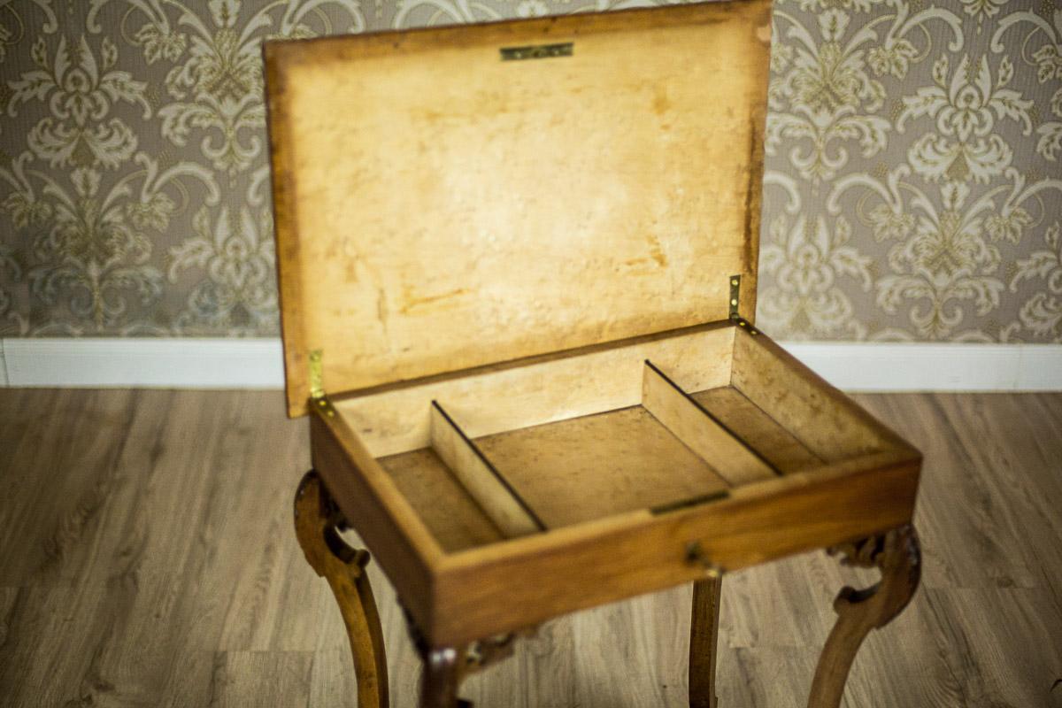 19th Century Oak Sewing Table, circa 1900