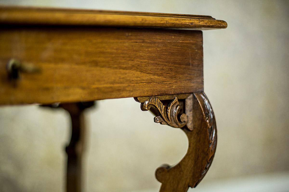 Oak Sewing Table, circa 1900 1