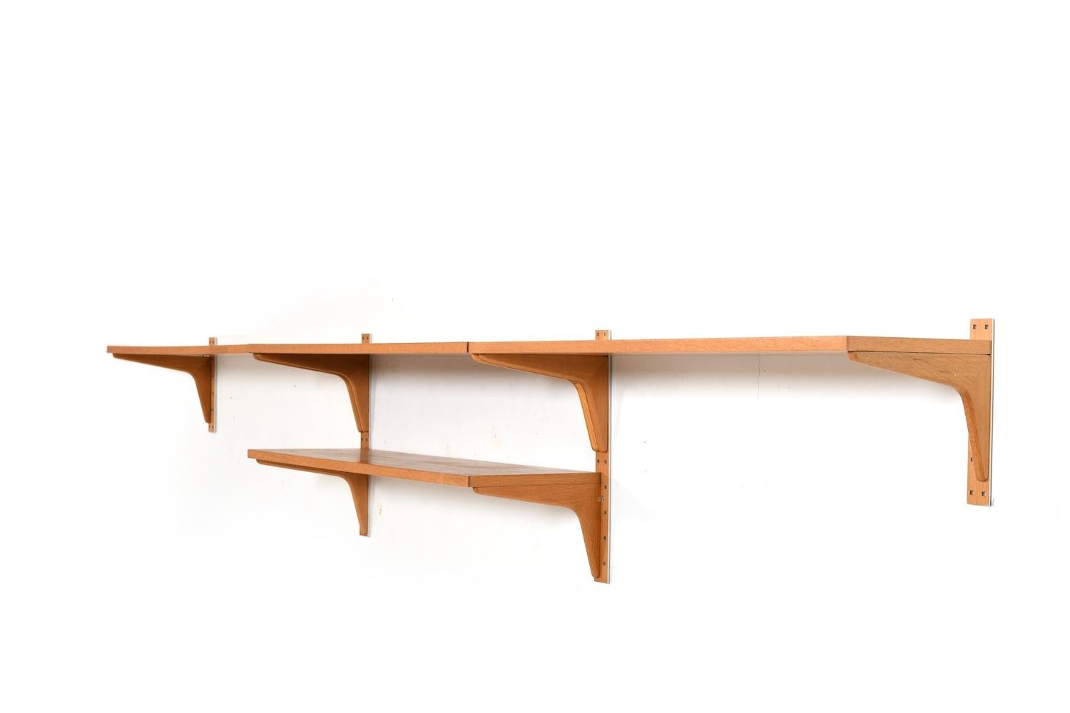 Estantería de roble de HG Furniture Dinamarca Años 60 en Bueno estado para la venta en Handewitt, DE