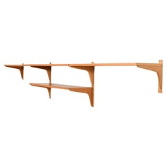 Système d'étagères en Oak par HG Furniture Danemark années 1960
