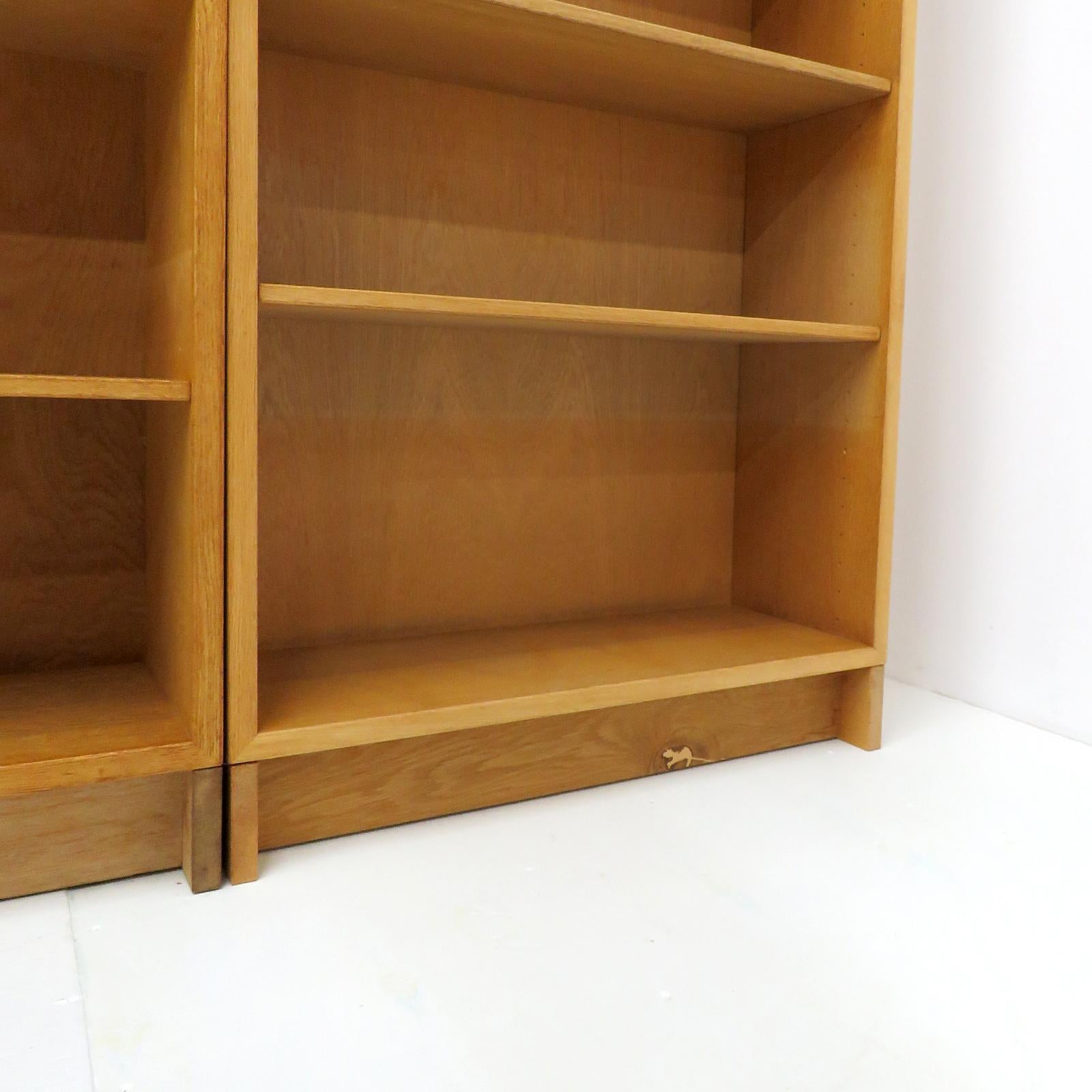 Sistema di scaffali in Oak di Børge Mogensen per AB Karl Andersson, 1960 in vendita 3