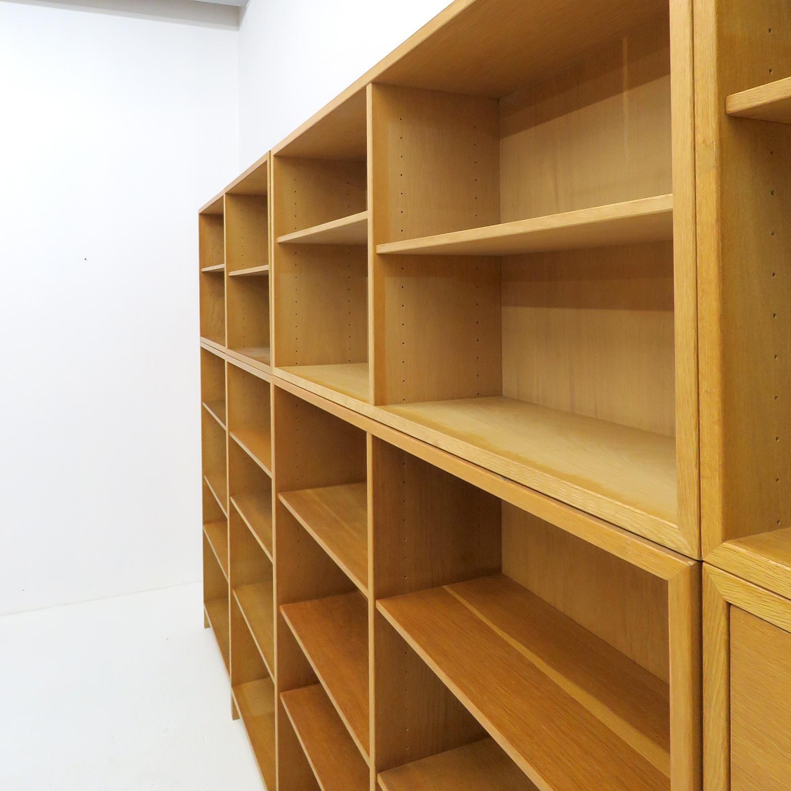 Quercia Sistema di scaffali in Oak di Børge Mogensen per AB Karl Andersson, 1960 in vendita