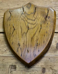 Oak Shield Hotel Reception Key Board This is a Solid Oak Key board