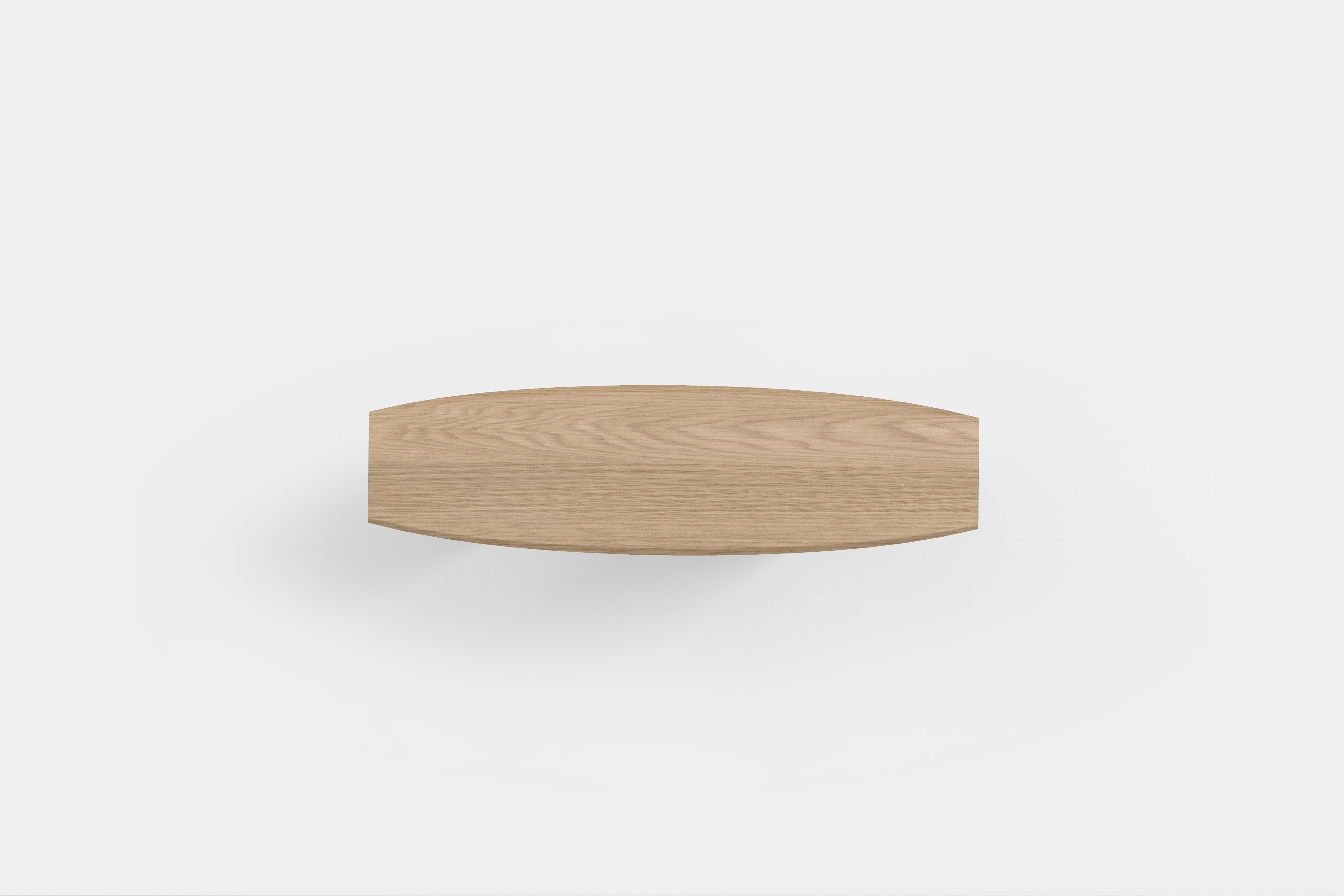 Peana Sideboard in Natural Oak Wood Finish, Console Table by Joel Escalona (Hartholz) im Angebot