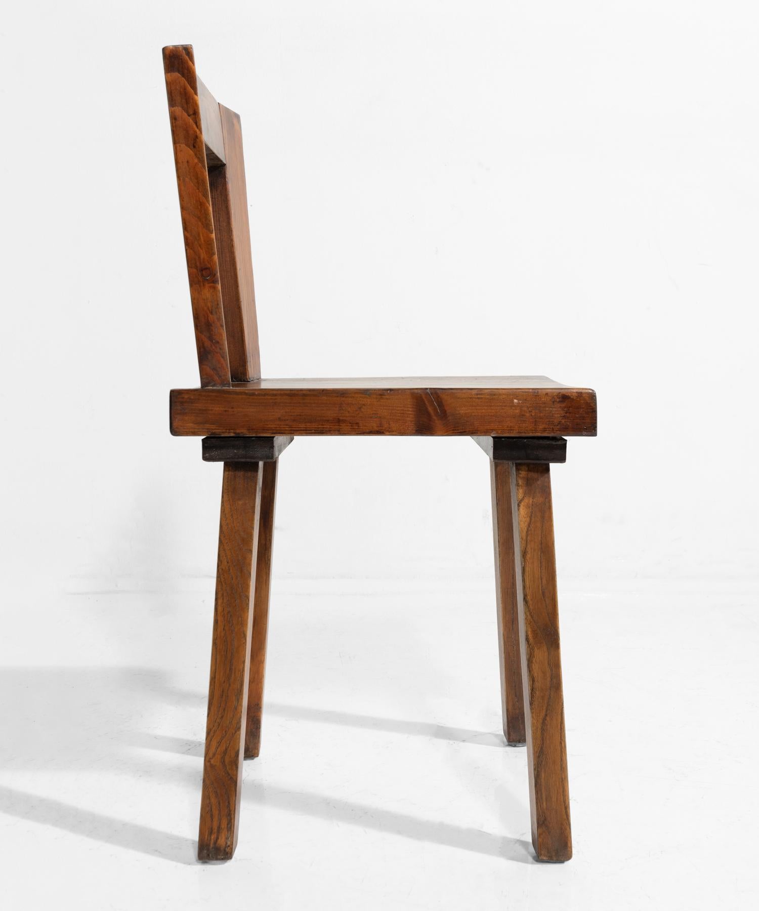 Oak Side Chair 1