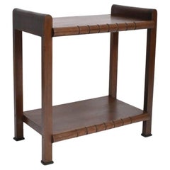 Oak side table, 1940s