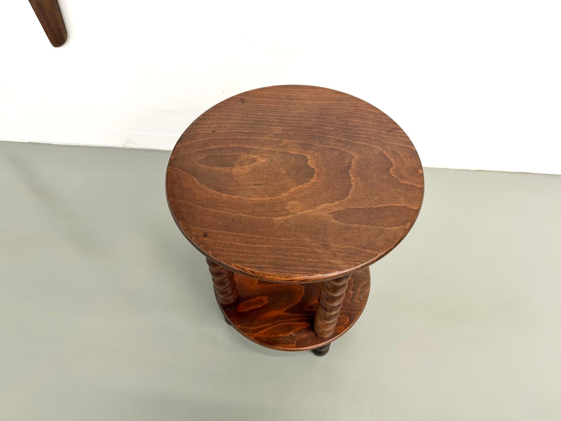 Tavolino in Oak attribuito a Charles Dudouyt, 1940 circa. in vendita 6