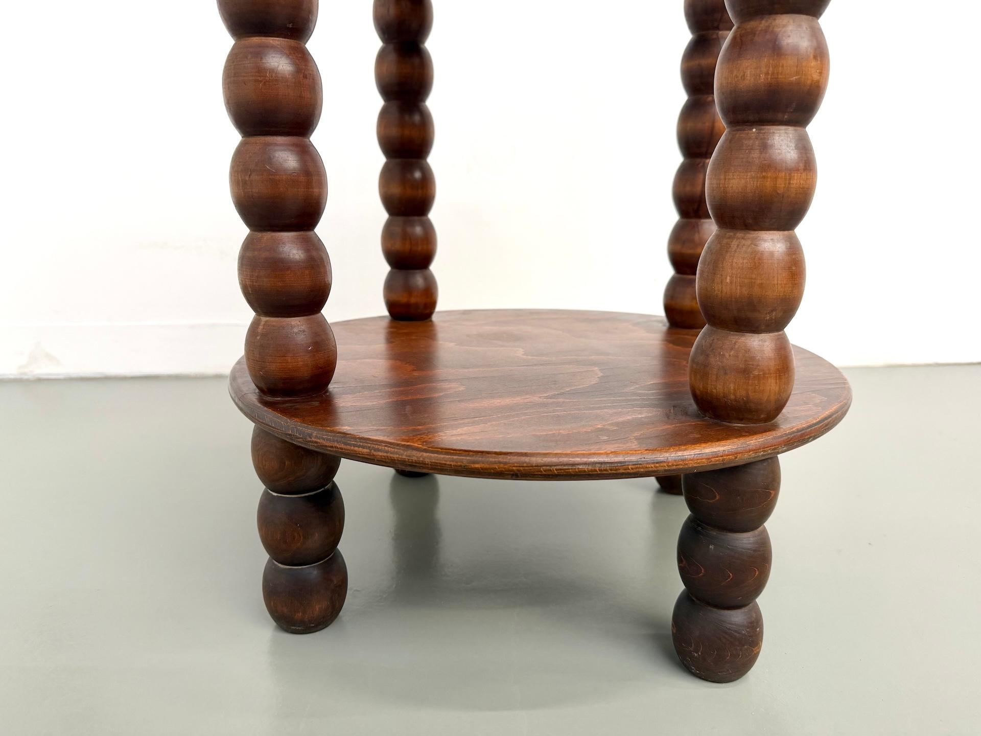 Tavolino in Oak attribuito a Charles Dudouyt, 1940 circa. in vendita 10