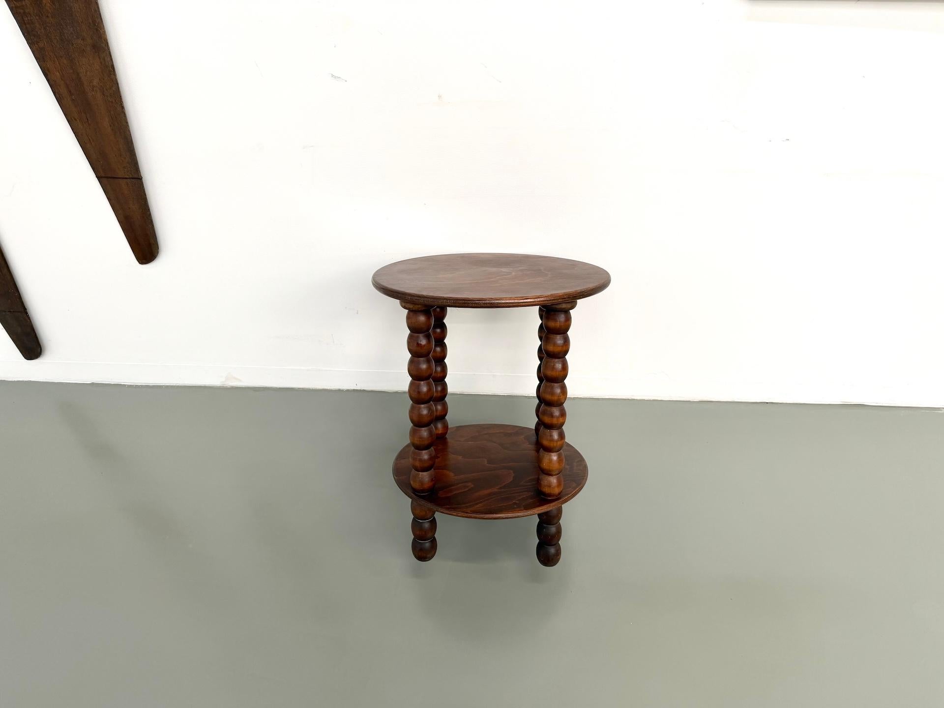 Tavolino in Oak attribuito a Charles Dudouyt, 1940 circa. in vendita 12