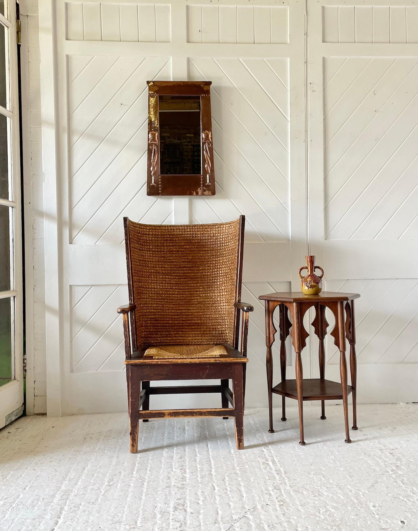 Moorish Oak Side Table By Liberty & Co