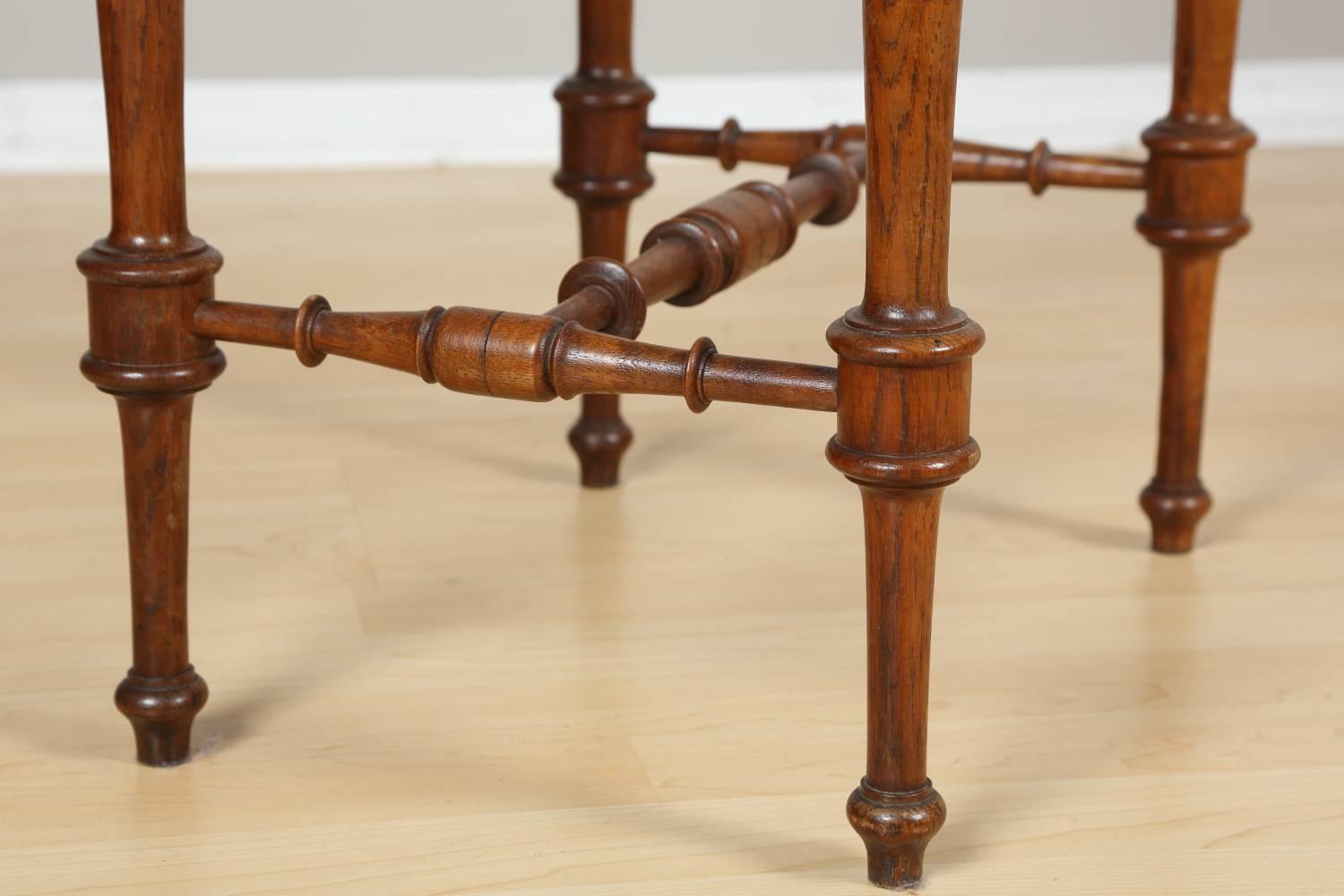 19th Century Oak Side Table, circa 1880 For Sale