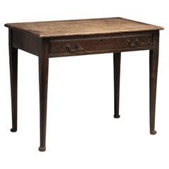 Oak Side Table, England 1850