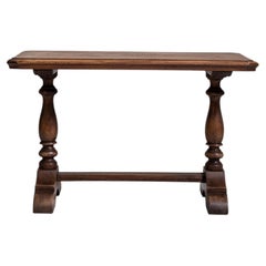 Oak Side Table In Original Patina