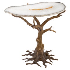 Quercia oak side table