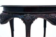 Oak Side Table, Western Europe, circa 1910