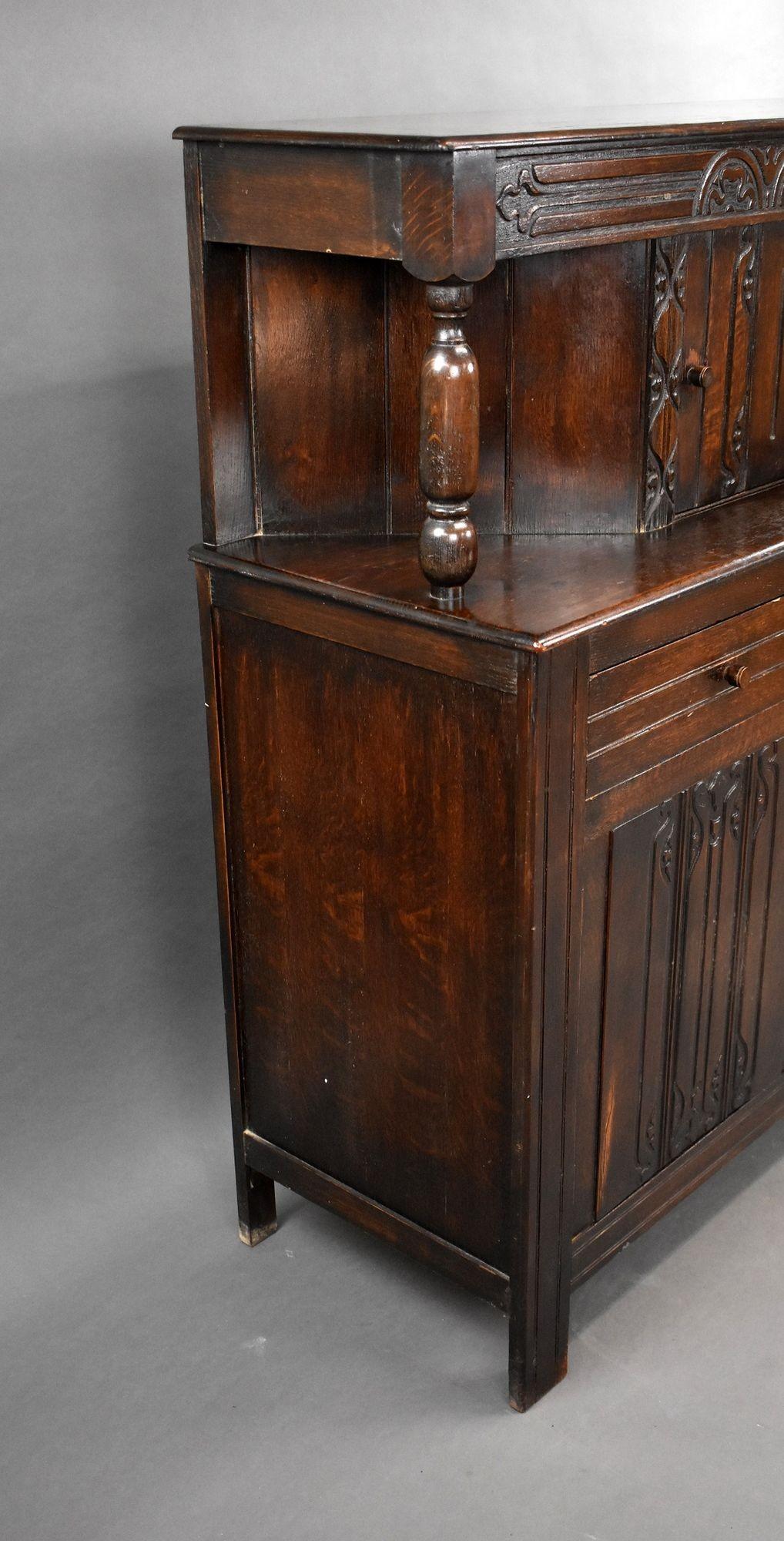 Oak Sideboard-Buffet For Sale 1