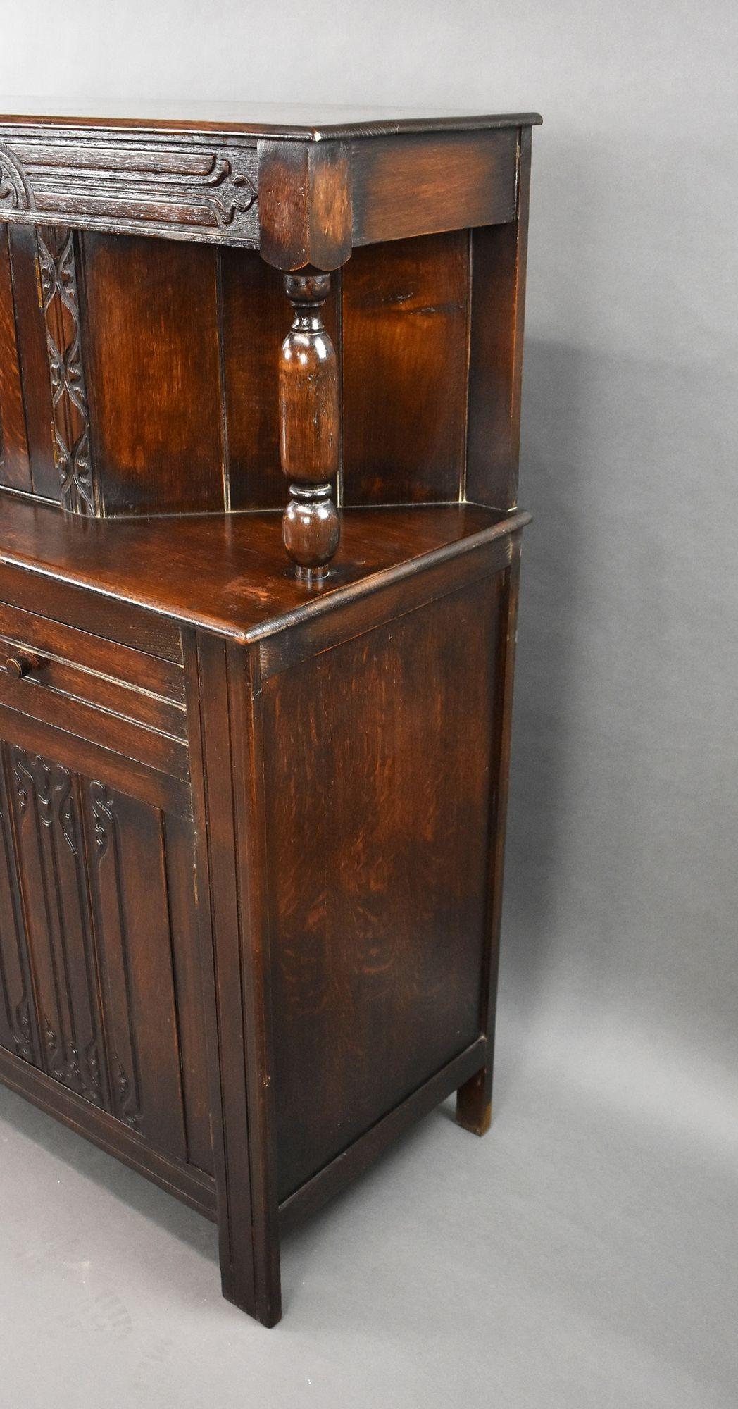 Oak Sideboard-Buffet For Sale 2