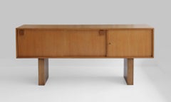 Oak Sideboard by Bernard Marange, France, 1950