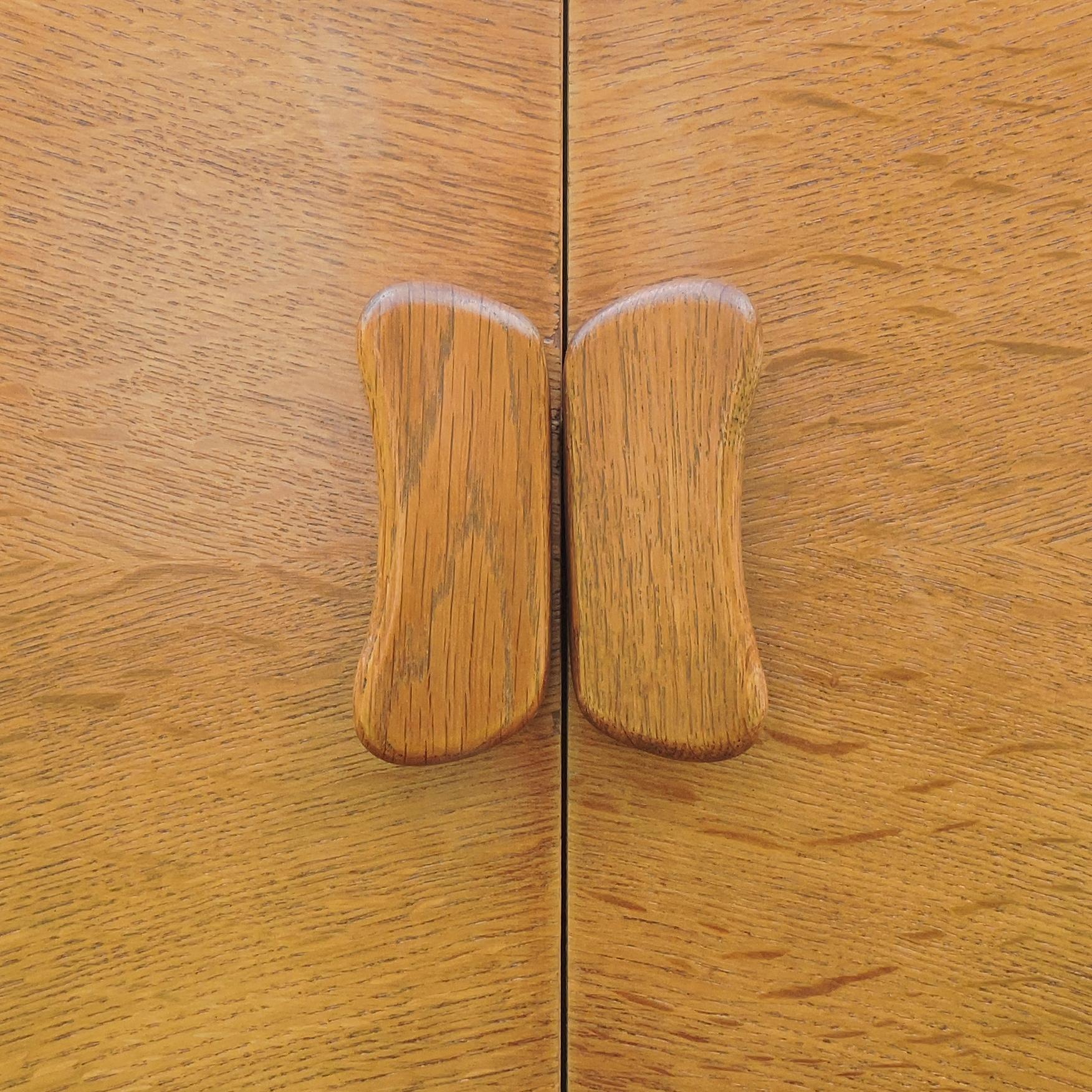 British Oak Sideboard by Ercol, 1950s