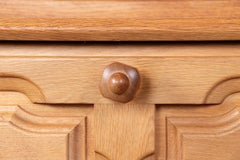Oak sideboard by Guillerme and Chambron for Votre Maison 1960.