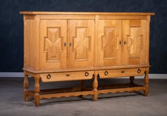 Oak Sideboard by Henning Kjærnulf for EG Møbler, 1970s