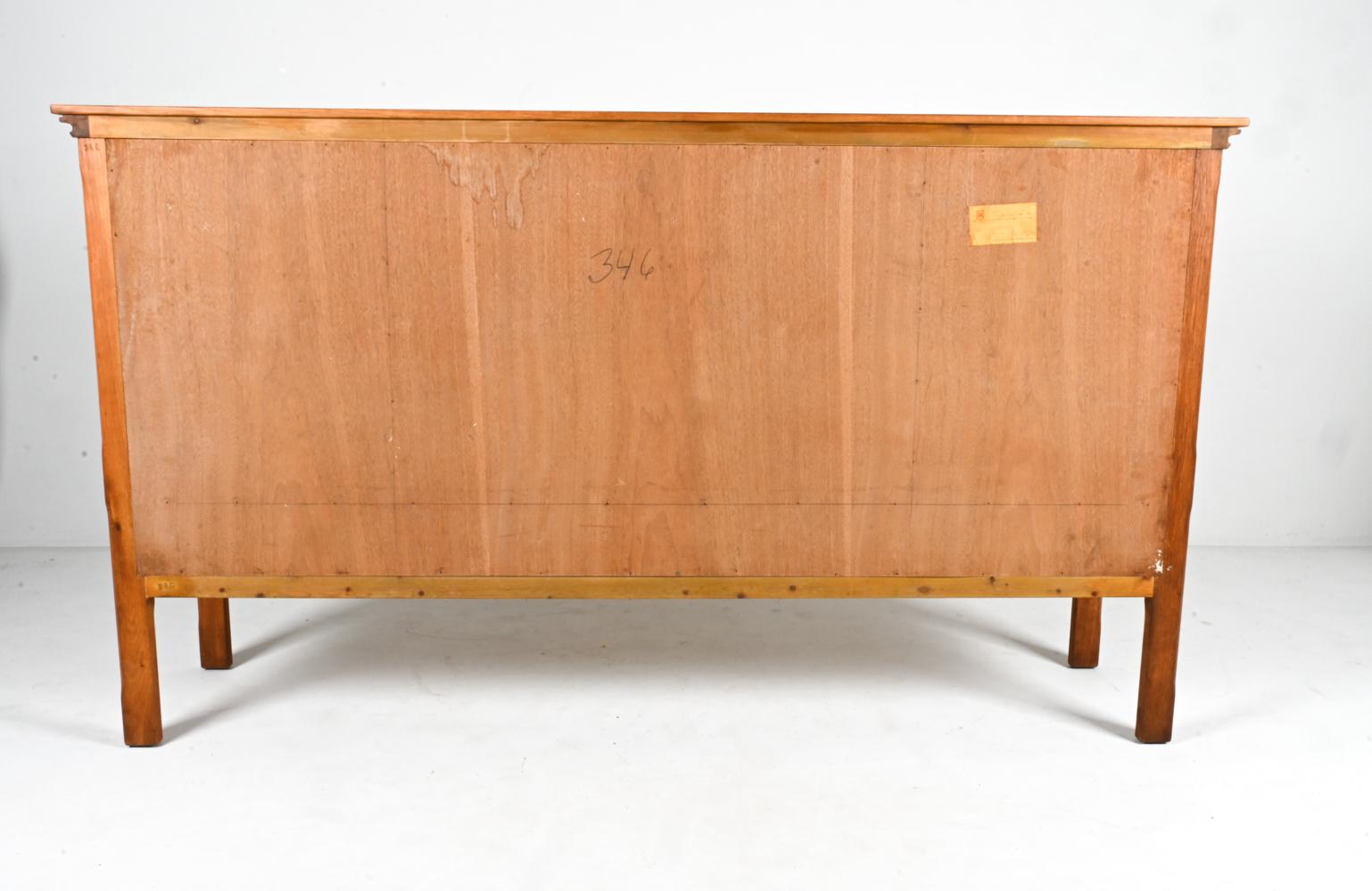 Oak Sideboard by Henning Kjaernulf for Nyrup Møbelfabrik, Denmark, c. 1960's For Sale 11