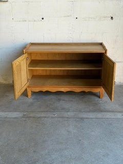 Oak Sideboard Credenza by Henning Kjærnulf Denmark Mid-Century Modern 1970s
