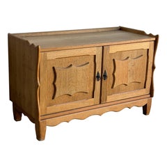 Oak Sideboard Credenza by Henning Kjærnulf Denmark Mid-Century Modern 1970s