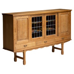 Oak Sideboard, Denmark circa 1970